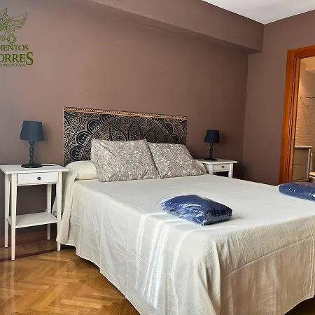 Dos Torres Atico - Solarium Privado En Calle Alfonso I Appartement