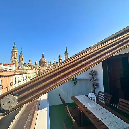 Dos Torres Atico - Solarium Privado En Calle Alfonso I *