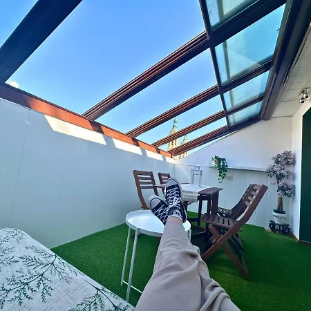 Dos Torres Atico - Solarium Privado En Calle Alfonso I * Zaragoza
