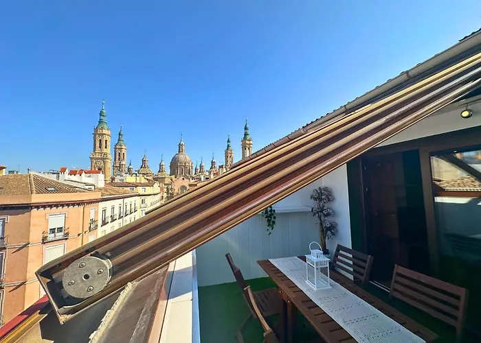 Dos Torres Atico - Solarium Privado En Calle Alfonso I *